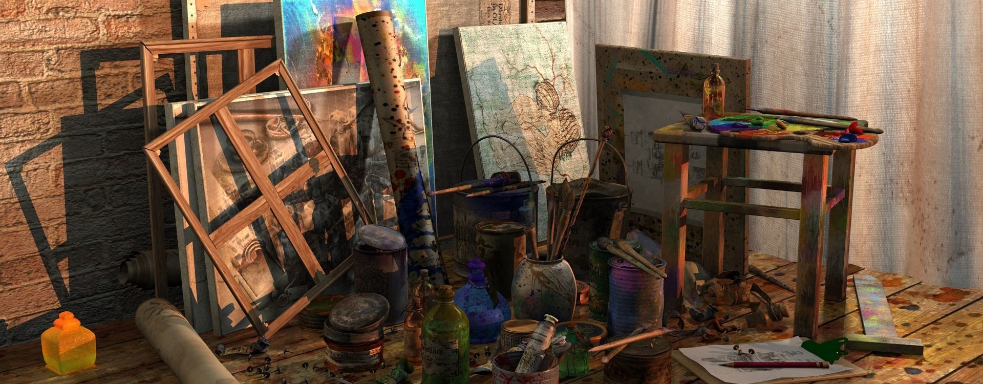 Restauration de tableaux à Bayonne (64)